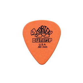 Dunlop 418-P-60 0.60 mm. plectra, oranje, 12-pack