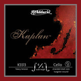 D'Addario KS513-44H cello string G-3, heavy, tungsten wound on stranded steel core