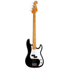 SX SPB57-BK Retro Series 57 P-style Elektrische Basgitaar Zwart