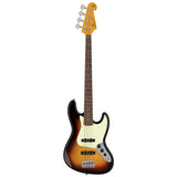 SX SJB62-3TS Retro Series 62 J-style elektrische basgitaar sunburst