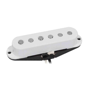 Boston VSC-57-MWH Single Coil Pickup - Alnico 5 staafmagneten, zwarte fiber bobbin, gewaxte Formvar draad