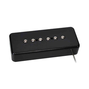 Boston VSB-46-BBK Single Coil Pickup - Alnico 5 bar-magneet, gevlochten afgeschermde bedrading, gewaxte enamel draad