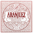 Aranjuez AR-300 snaren set for classic guitar, Calibrada nylon trebles & silverplated wound basses, medium gauge