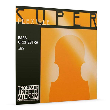 Thomastik Infeld TH-38S double bass string B-3 solo 4/4 string length 110cm medium, rope core, chrome