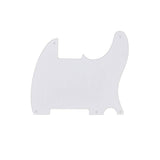 Fender 68214049 pickguard ‘50s Esquire, 5 screw holes, 1-ply, white