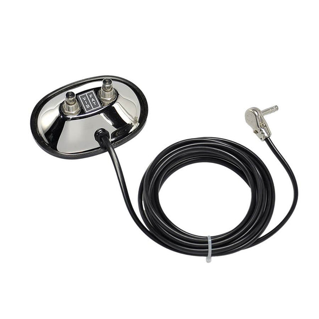 Fender 994059000 footswitch, 2 buttons, vibrato/fat, with 1/4" jack