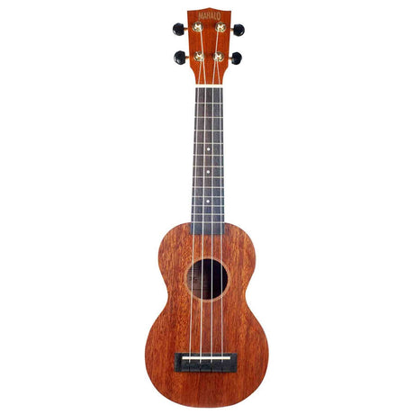 Mahalo MJ1TBR Java Series Sopraan Ukulele Transparant Bruin