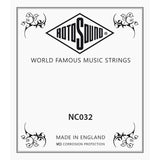 Rotosound NC032 .032 snaar for elektrisch guitar, nickel wound