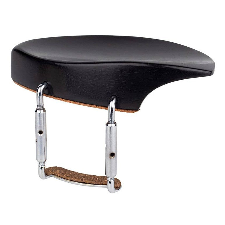 ELS CR-TE-12 violin chinerest, 'Teka'-model, 1/2, ebony