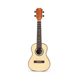 TOM 280 Tenor Ukulele Solid Spruce with Mahogany and Walnut Finish