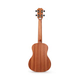 TOM 230 Konzert-Ukulele, massives Mahagoni mit Griffbrett und Steg aus Walnussholz