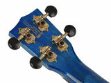 Mahalo MH2TBU Hano Series Concert Ukulele Transparant Blauw