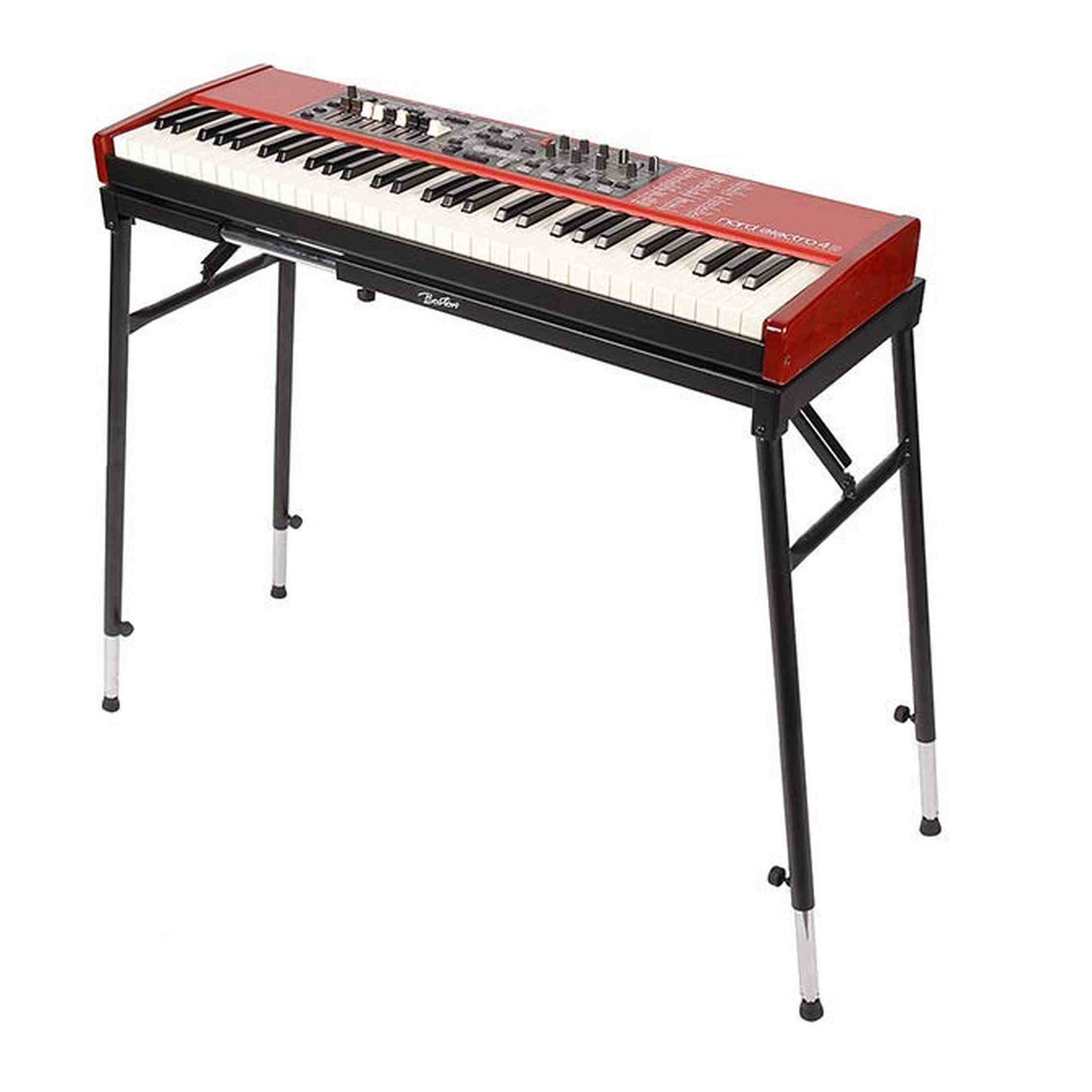 Boston KS-410 Keyboard/Piano/Orgel standaard – Tafelmodel, verstelbaar, heavy duty