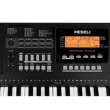 Medeli A300 Keyboard – 61 Aanslaggevoelige Toetsen, 618 Klanken en DSP-effecten