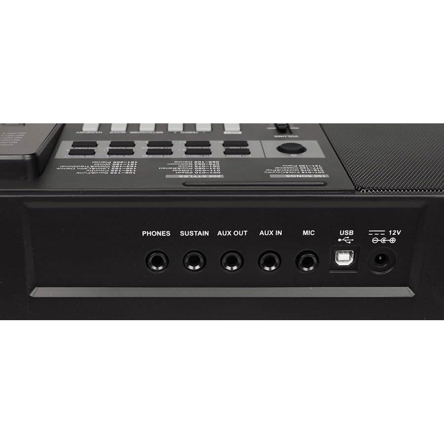 Medeli A300 Keyboard – 61 Aanslaggevoelige Toetsen, 618 Klanken en DSP-effecten