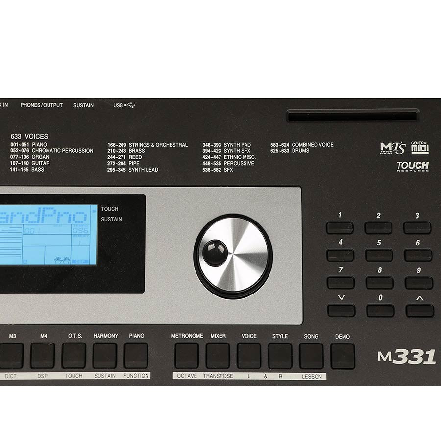 Medeli M331 Keyboard – 61 Aanslaggevoelige Toetsen Met 633 Klanken