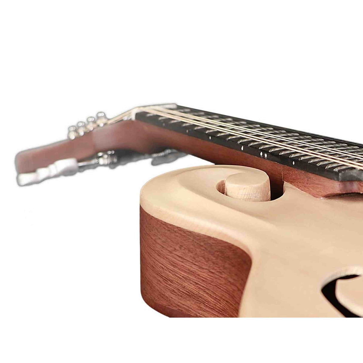 Richwood RMF-80-NT F-Style Mandoline – Massief Sparren & Mahonie, Naturel Satijn