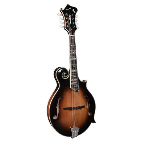 Richwood RMF-100-VS F-Style Mandoline – Massief Sparren & Esdoorn, Vintage Sunburst Hoogglans