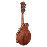Richwood RMF-220-WN F-Style Mandoline – Massief Sparren & Gevlamd Esdoorn, Satijn Walnoot