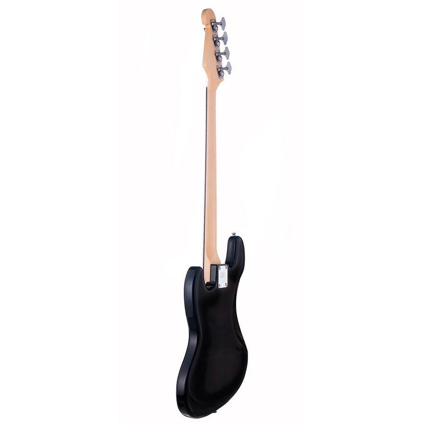 SX BD1/BK Standard Series J-Style Elektrische Basgitaar Zwart