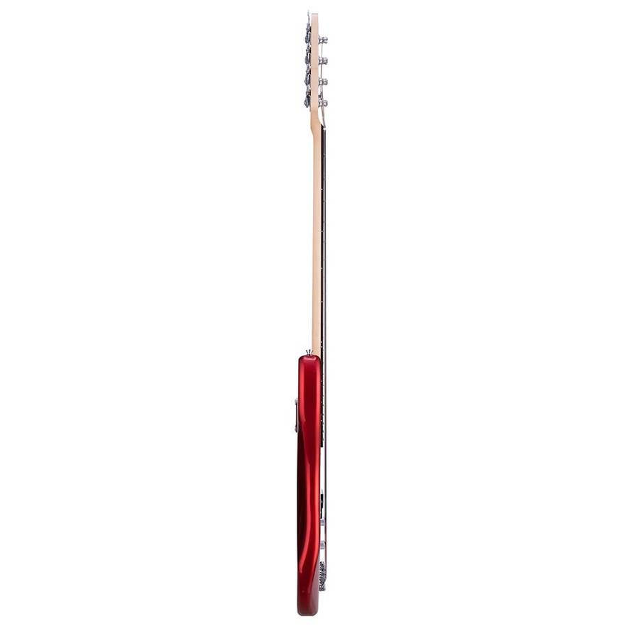 SX BD2/CAR Standard Series P-Style Elektrische Basgitaar Candy Apple Red