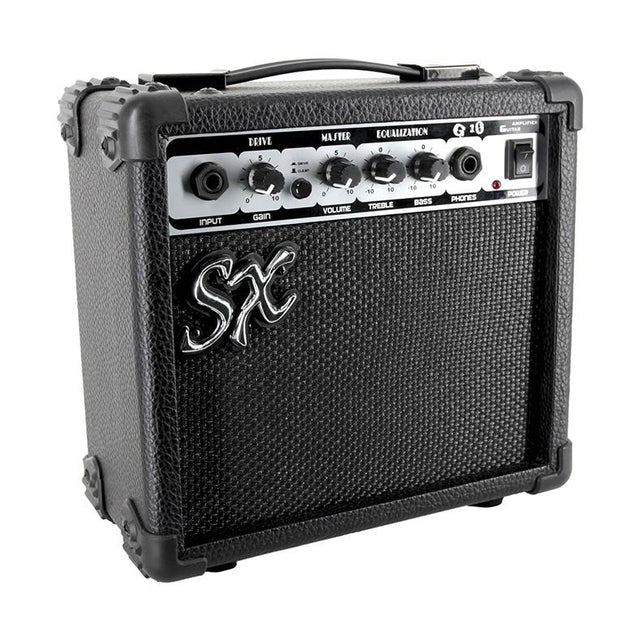 SX G10 Gitaarversterker – 10W, 5” Speaker & Schakelbare Overdrive