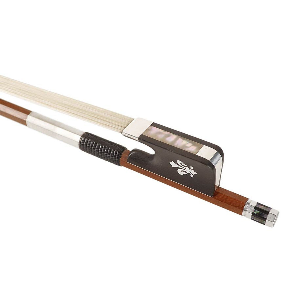 ELS BC-90-H cello bow, 4/4, pernambuco, octagonal stick, fully silver mounted, copy "Hill"