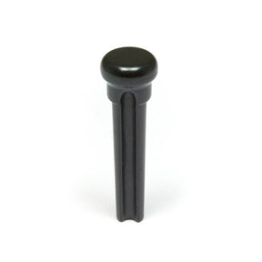 Graph Tech PP-3000-00 Presentation style bridge pins, set of 6, black