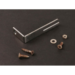 Boston MRC-LP59BRC pickguard bracket, with mounting material, for LP-model, chrome relic
