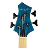 Sire M2+ 4/TBL Marcus Miller 4-Snarige Basgitaar Transparent Blue