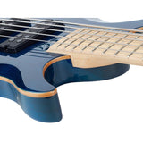 Sire M2+ 5/TBL Marcus Miller 5-Snarige Basgitaar Transparent Blue