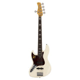 Sire V7+ A5L/AWH Marcus Miller 2nd Gen linkshandige 5-snarige Antique White basgitaar