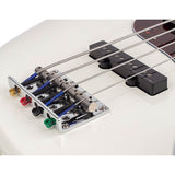 Sire V7+ A4F/AWH Marcus Miller 2nd Gen fretless 4-snarige basgitaar Antique White