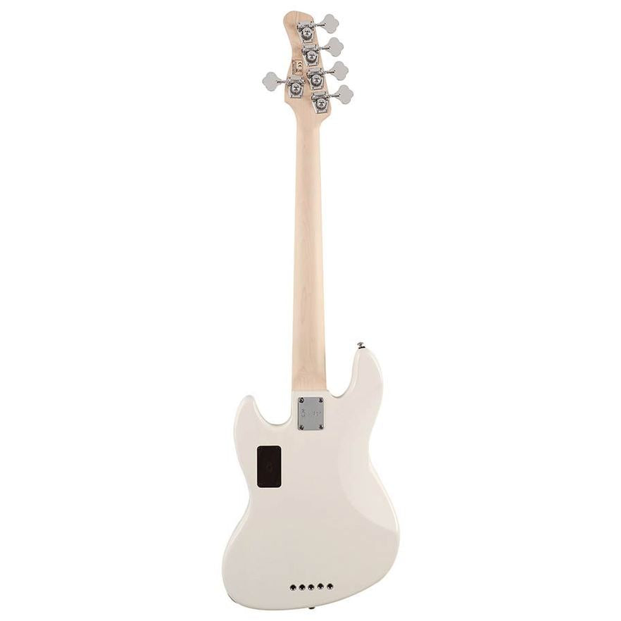 Sire V7+ A5F/AWH Marcus Miller 2nd Gen fretless 5-snarige basgitaar Antique White