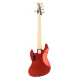 Sire V7+ A5F/BMR Marcus Miller 2nd Gen fretless 5-snarige basgitaar Bright Metallic Red
