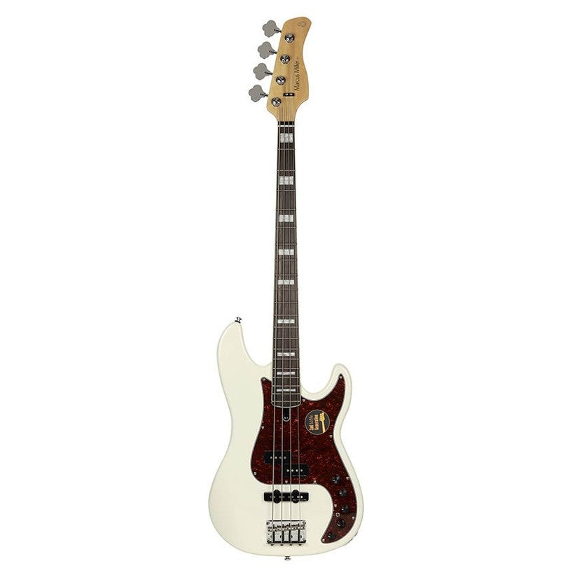 Sire P7+ A4/AWH Marcus Miller 4-snarige basgitaar Antique White