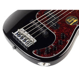 Sire P7+ A5/BK Marcus Miller 5-snarige basgitaar Black