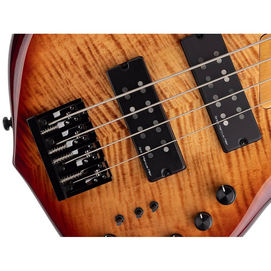 Sire M7+ A4/BRS Marcus Miller 4-Snarige Basgitaar Brown Burst