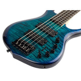 Sire M7+ A5/TBL Marcus Miller 5-Snarige Basgitaar Transparent Blue