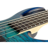 Sire M7+ A5/TBL Marcus Miller 5-Snarige Basgitaar Transparent Blue