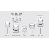 Sire M7+ A4F/TBL Marcus Miller Fretless Basgitaar Transparent Blue