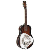 Royall DLT12/DSB Delta Tricone Resonator 12-Fret – Mahonie, Sunburst, Tricone, Softcase