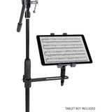 Boston IP-04 Universele tablethouder voor statief met geveerd klemsysteem