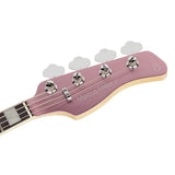 Sire V7+ A4/BUR Marcus Miller 4-snarige actieve basgitaar Burgundy Mist