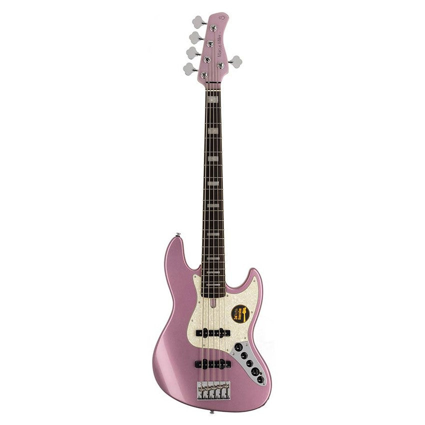 Sire V7+ A5/BUR Marcus Miller 2nd Gen 5-snarige Burgundy Mist basgitaar