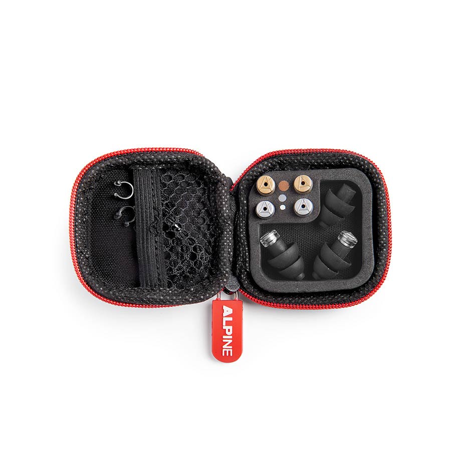 Alpine ALP-MSP-BK MusicSafe Pro Oordoppen – High-Fidelity Gehoorbescherming voor Muzikanten, Zwart