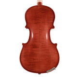 Leonardo LVA-20120 altviool set 12.0" 30.5cm , geheel massief, gevlamd, ebben toebehoren, incl, koffer en strijkstok