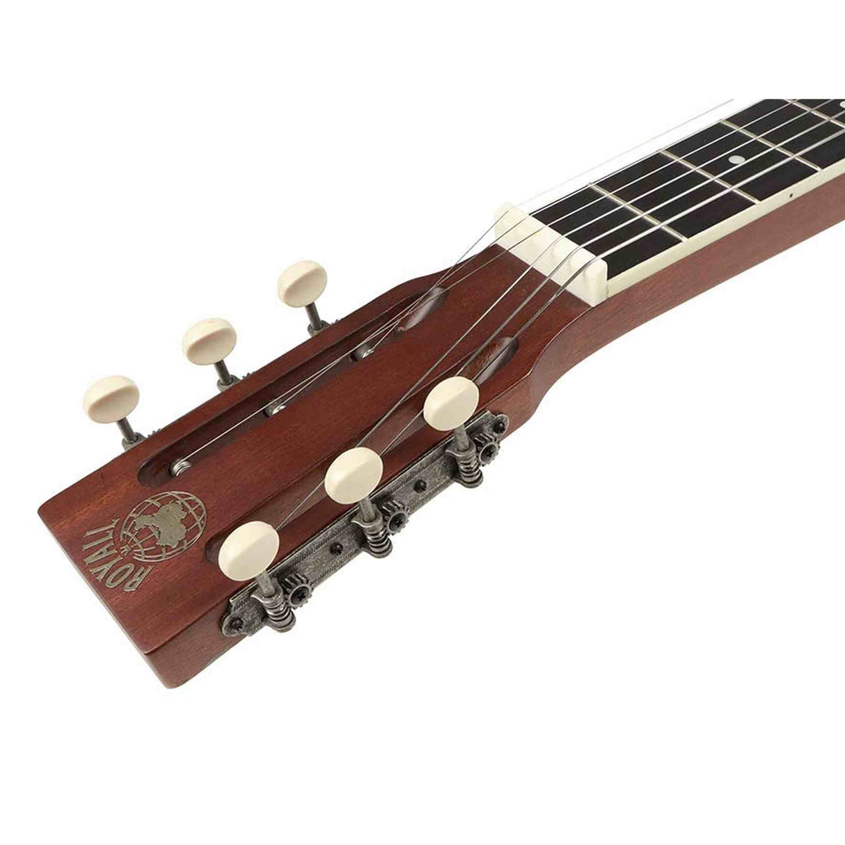 Royall TMP12SQ/NI Tampa Square Tricone Resonator 12-Fret – Bell Brass, Squareneck, Nickel Finish, Softcase