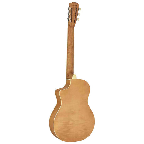 Royall BB14C/FL Bantam Blazer Resonator 14-Fret – Flamed Maple, Parlor Size, Biscuit Cone, Softcase