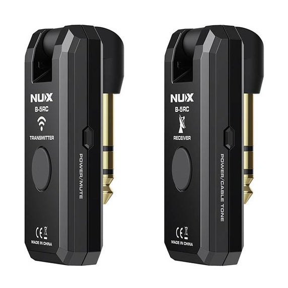 NUX B-5RC professioneel 2.4ghz draadloos gitaarsysteem incl. koffer